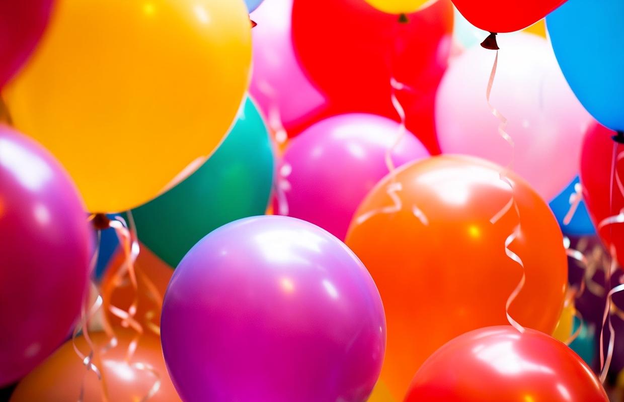 Kids Birthday Parties - Balloons